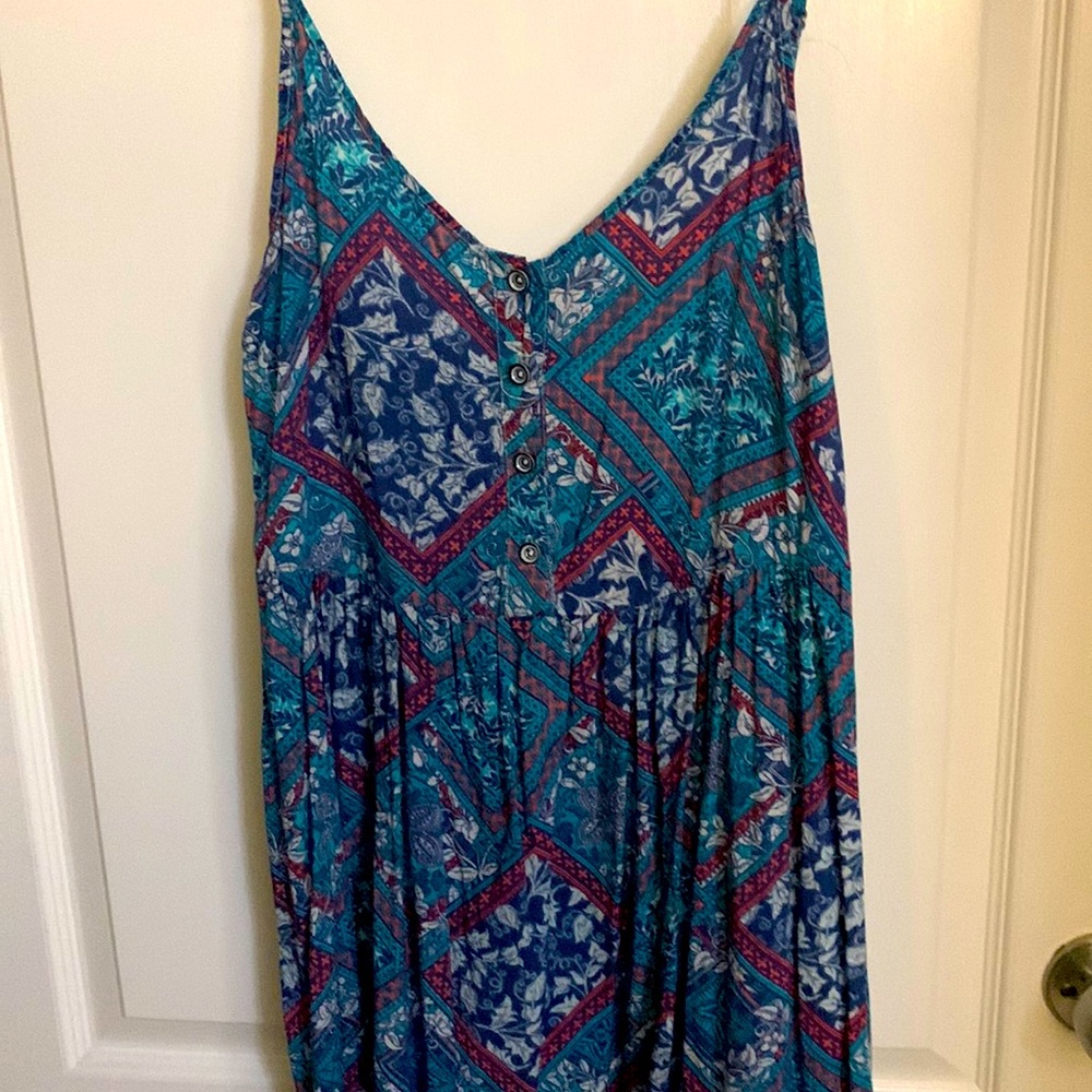 Womens mini sun dress large